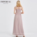 New product embroidered elegant long gown summer dresses for women